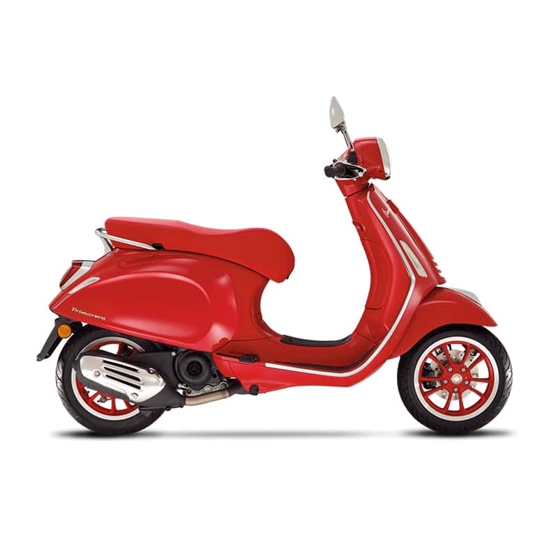 Vespa Primavera i-Get Red Euro 5